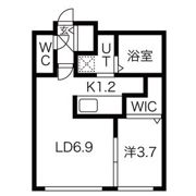 fleurir発寒南の間取り画像