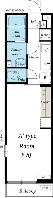 エムズステート矢向の間取り画像