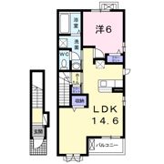 ウィステーリア Ⅰの間取り画像