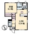 サンライズ丸山の間取り画像