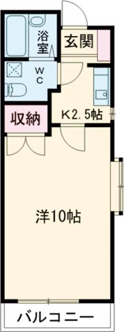 スカイプラザ下関の間取り画像