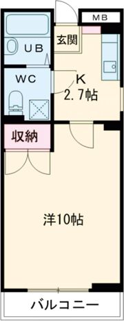 スカイプラザ下関の間取り画像