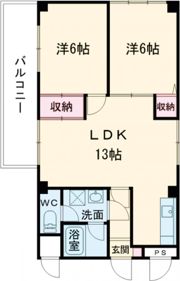 コートハウス下関岬之町の間取り画像