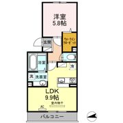 LSY 58の間取り画像