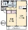 シャーメゾン桜山の間取り画像