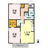グランディール 2番館の間取り画像