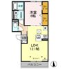Le blanc Ⅰの間取り画像