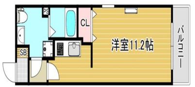 Branche西新の間取り画像