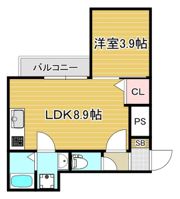Branche西新の間取り画像