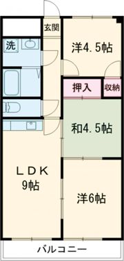 リパルティーレ津新町の間取り画像