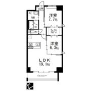 オルソパール伝馬の間取り画像