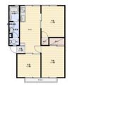 カヨウドウハイツ Ⅱの間取り画像