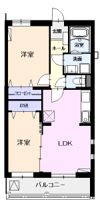 スカイコート5の間取り画像