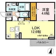 コーポアーバニア 5の間取り画像