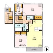 ボナール酒井根 Ⅲ号棟の間取り画像