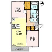 ソレアード加美東の間取り画像