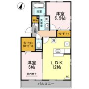 マインパレスⅡ B棟の間取り画像