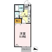 セジュール・栗林南の間取り画像