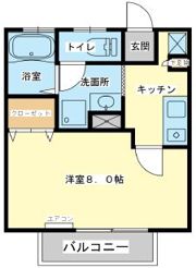 アパートメントハウス京口の間取り画像