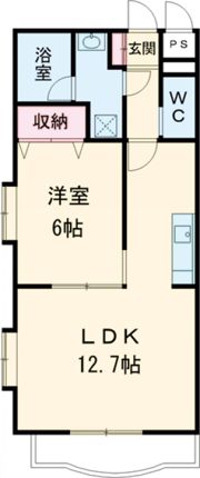 Grand CollineⅡの間取り画像