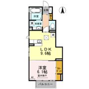 リシェスⅡの間取り画像