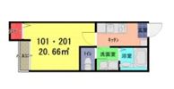 ソレイユ春日部南の間取り画像