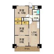 グレースマンション藤の間取り画像