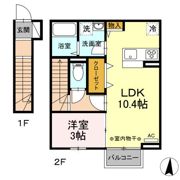 サウスヒルズの間取り画像