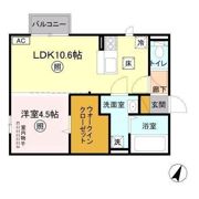 セジュール千波の間取り画像