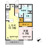 タウンコート堀木の間取り画像