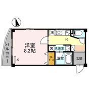 メゾンアンシャンテの間取り画像