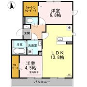 ロヴァージュの間取り画像