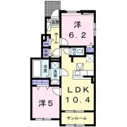 R．Y Ⅱの間取り画像