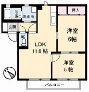 シャーメゾン カメリア A棟の間取り画像