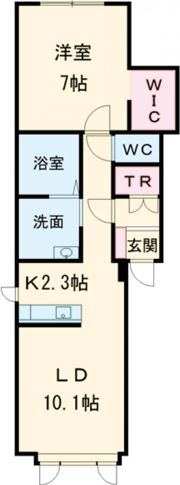 ルミュゼ南の間取り画像