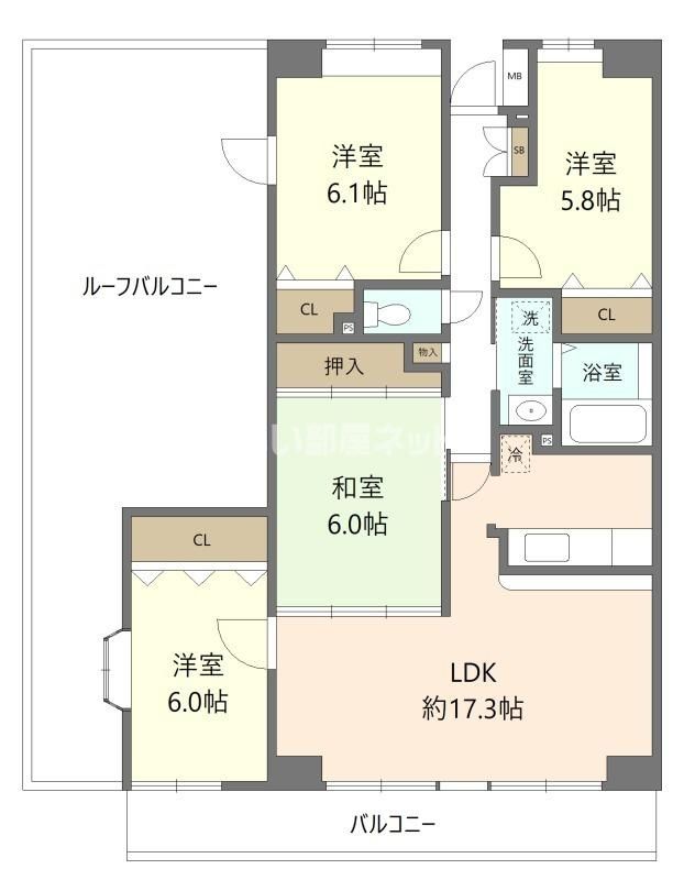 間取図