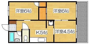 ガーデンハイツ清水の間取り画像