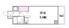 ダイアパレス皆実町弐番館の間取り画像