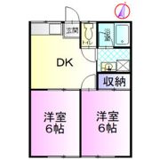 コーポ並木3の間取り画像