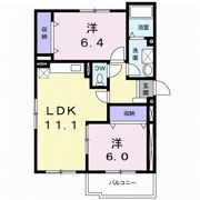 ラルジュの間取り画像