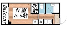 タミーハイツ本厚木の間取り画像