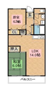 トークストリートアソガワの間取り画像