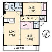 ブラン・ペーシュの間取り画像