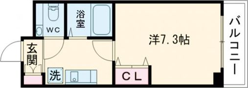 ラフォルテ駅前の間取り画像