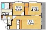 クレインズマンションの間取り画像