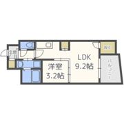 SERENiTE福島sceltoの間取り画像