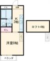 ロフトくまもと坂 Ⅱの間取り画像