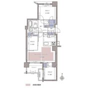 ディームス横濱青木町の間取り画像