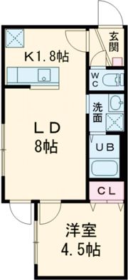 ラグジースペース本郷通の間取り画像