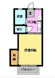 アーバン折立 南棟の間取り画像